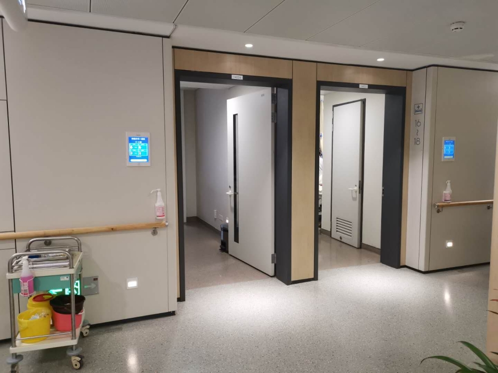 Medical steel doors - Single-opening type